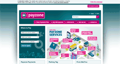 Desktop Screenshot of payzone.ie